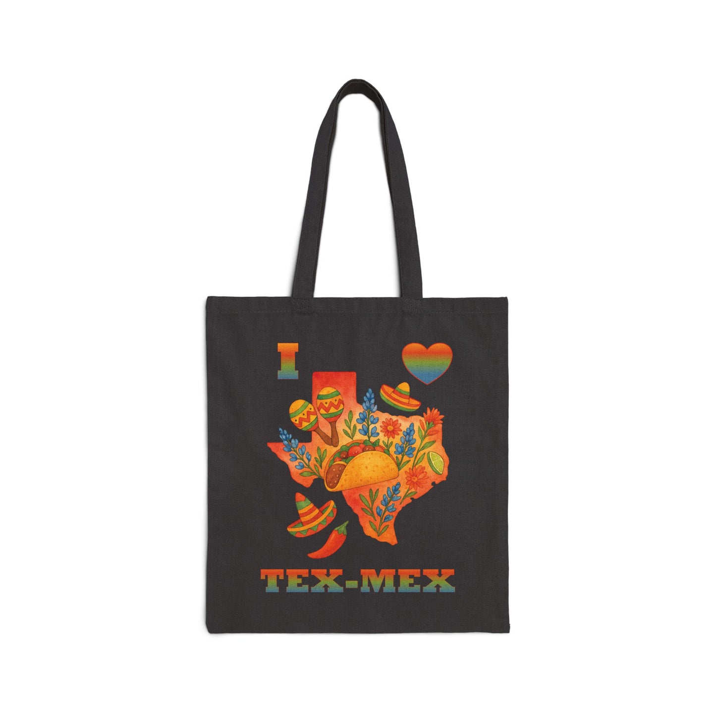 I ❤️ Tex-Mex Canvas Tote Bag