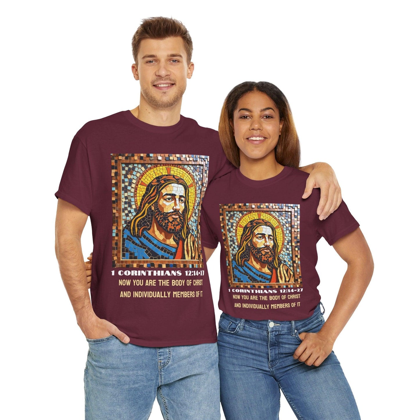1 Corinthians 12:14-27 All the Body of Christ Tee - Motor Girl Boutique