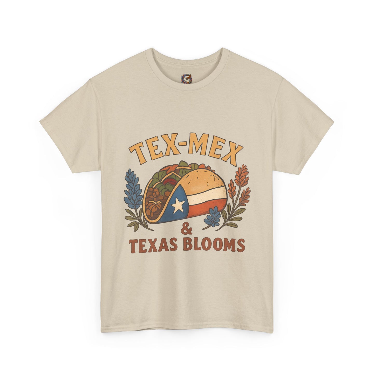 Tex-Mex & Texas Blooms Vintage Taco - Gildan 5000 Tee