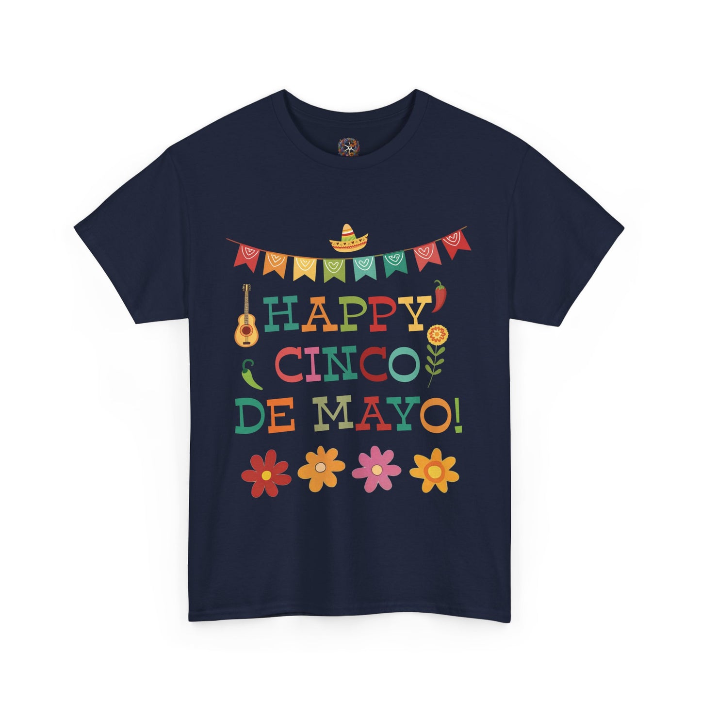 Happy Cinco de Mayo Festive Banner Tee