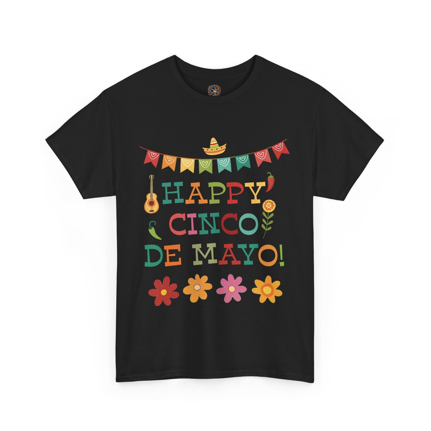 Happy Cinco de Mayo Festive Banner Tee