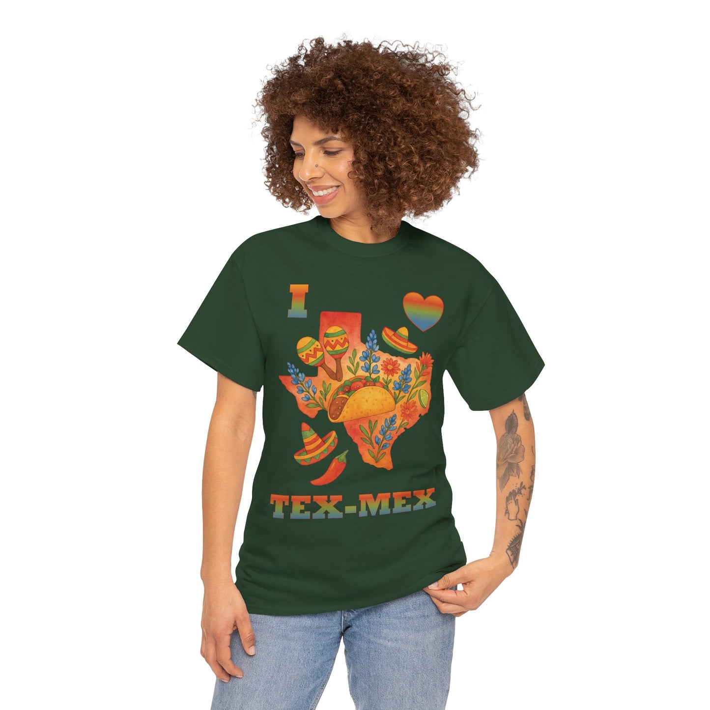 I Heart Tex-Mex Texas Fiesta Tee