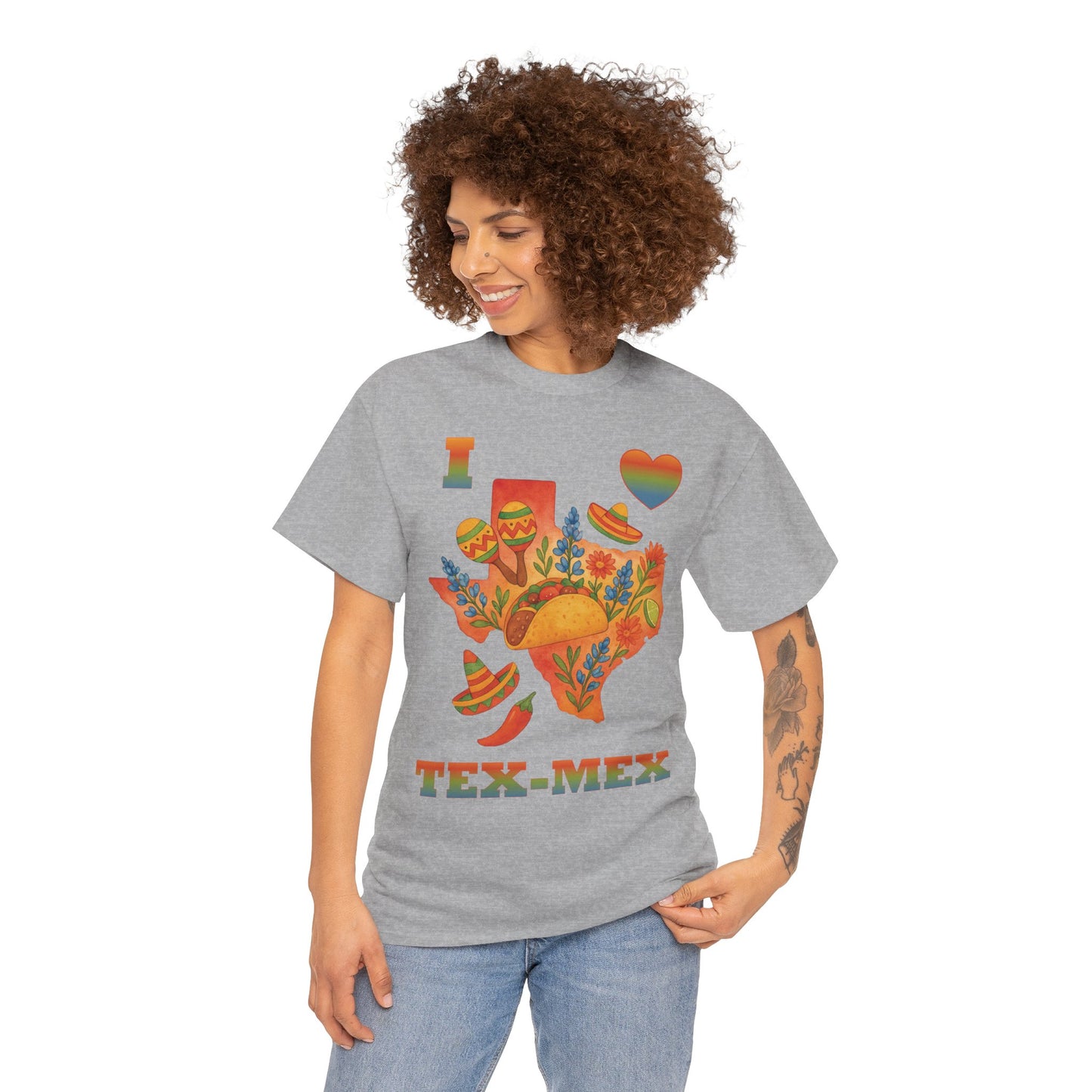 I Heart Tex-Mex Texas Fiesta Tee