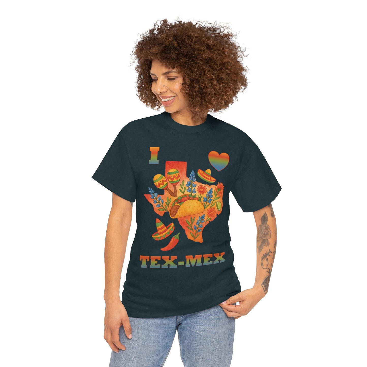 I Heart Tex-Mex Texas Fiesta Tee
