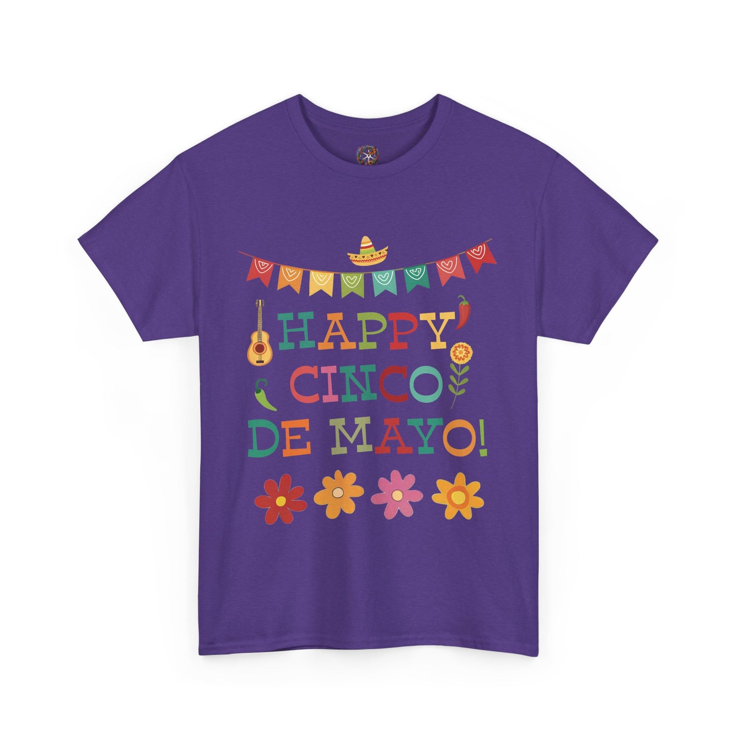 Happy Cinco de Mayo Festive Banner Tee