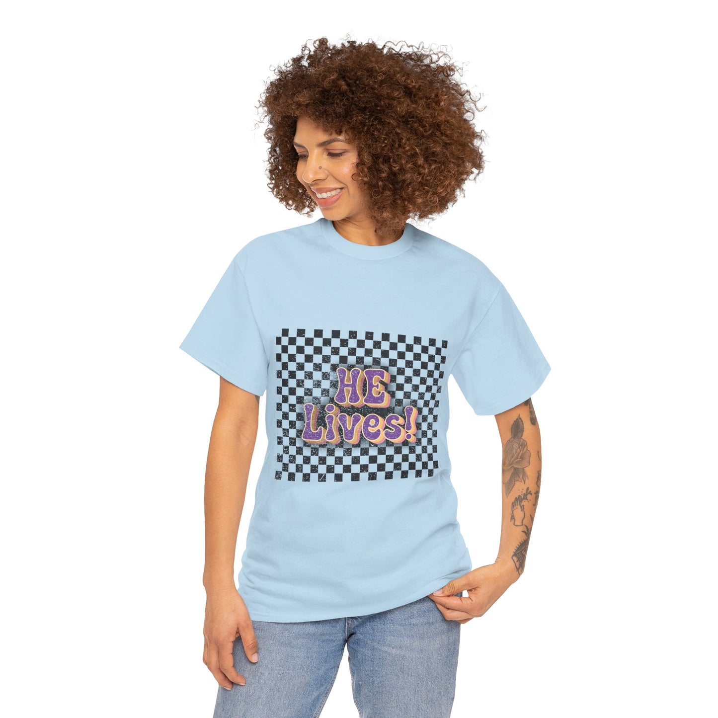 He Lives! Retro Easter T-Shirt – Faith That Speaks Loud and Clear