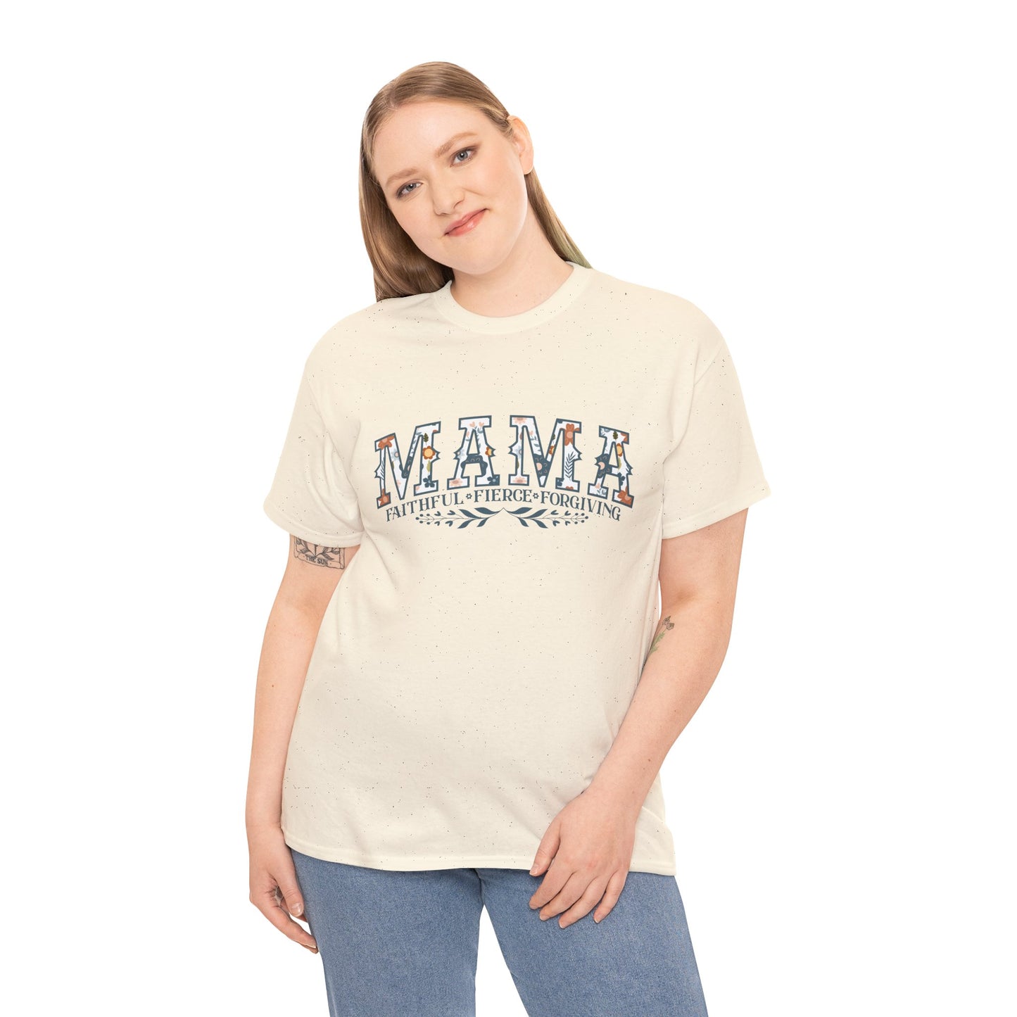 MAMA – Faithful, Fierce, Forgiving Gildan 5000 T-Shirt
