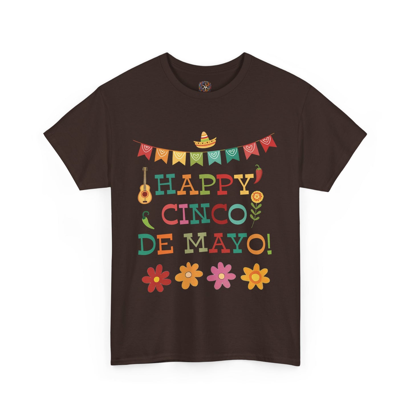 Happy Cinco de Mayo Festive Banner Tee