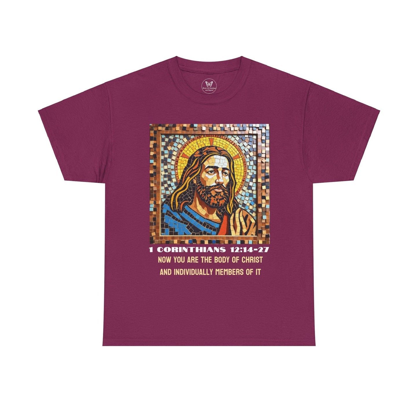 1 Corinthians 12:14-27 All the Body of Christ Tee - Motor Girl Boutique