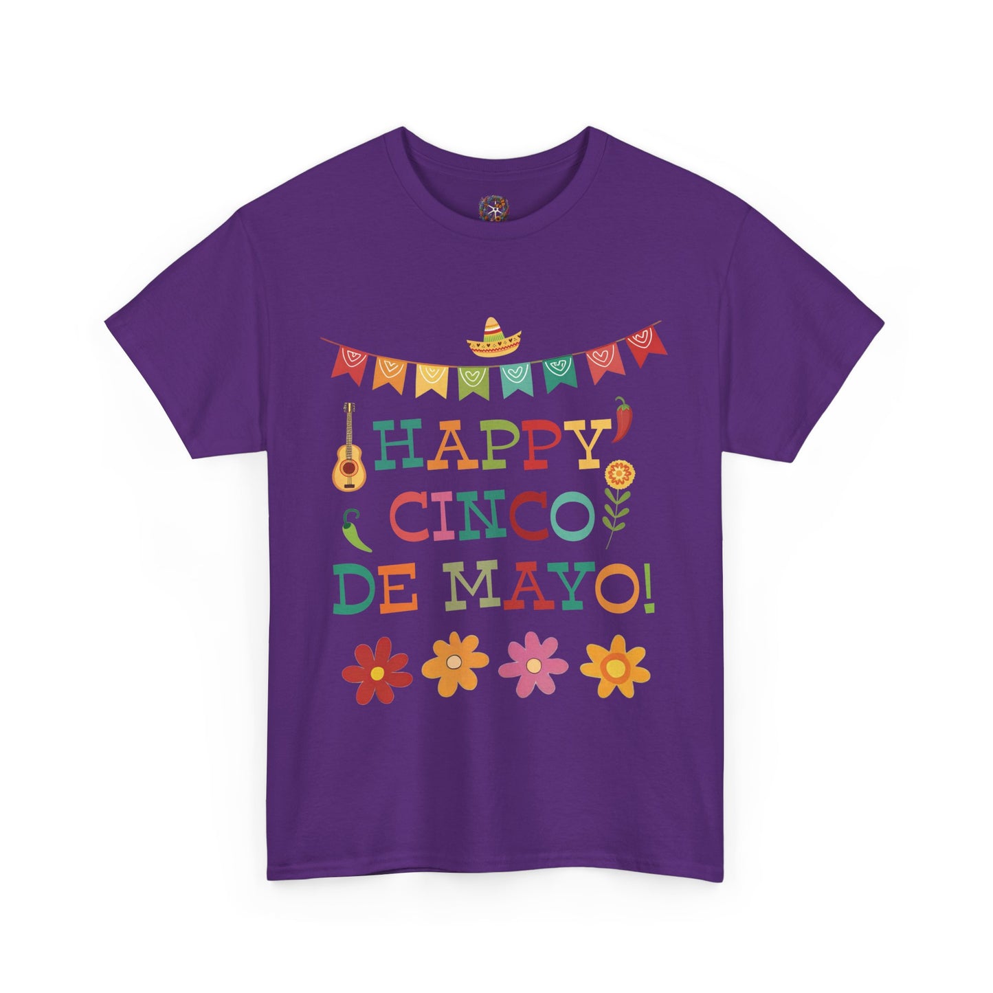 Happy Cinco de Mayo Festive Banner Tee