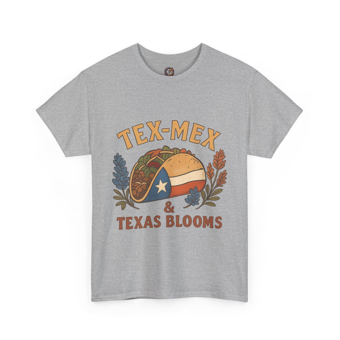 Tex-Mex & Texas Blooms Vintage Taco - Gildan 5000 Tee