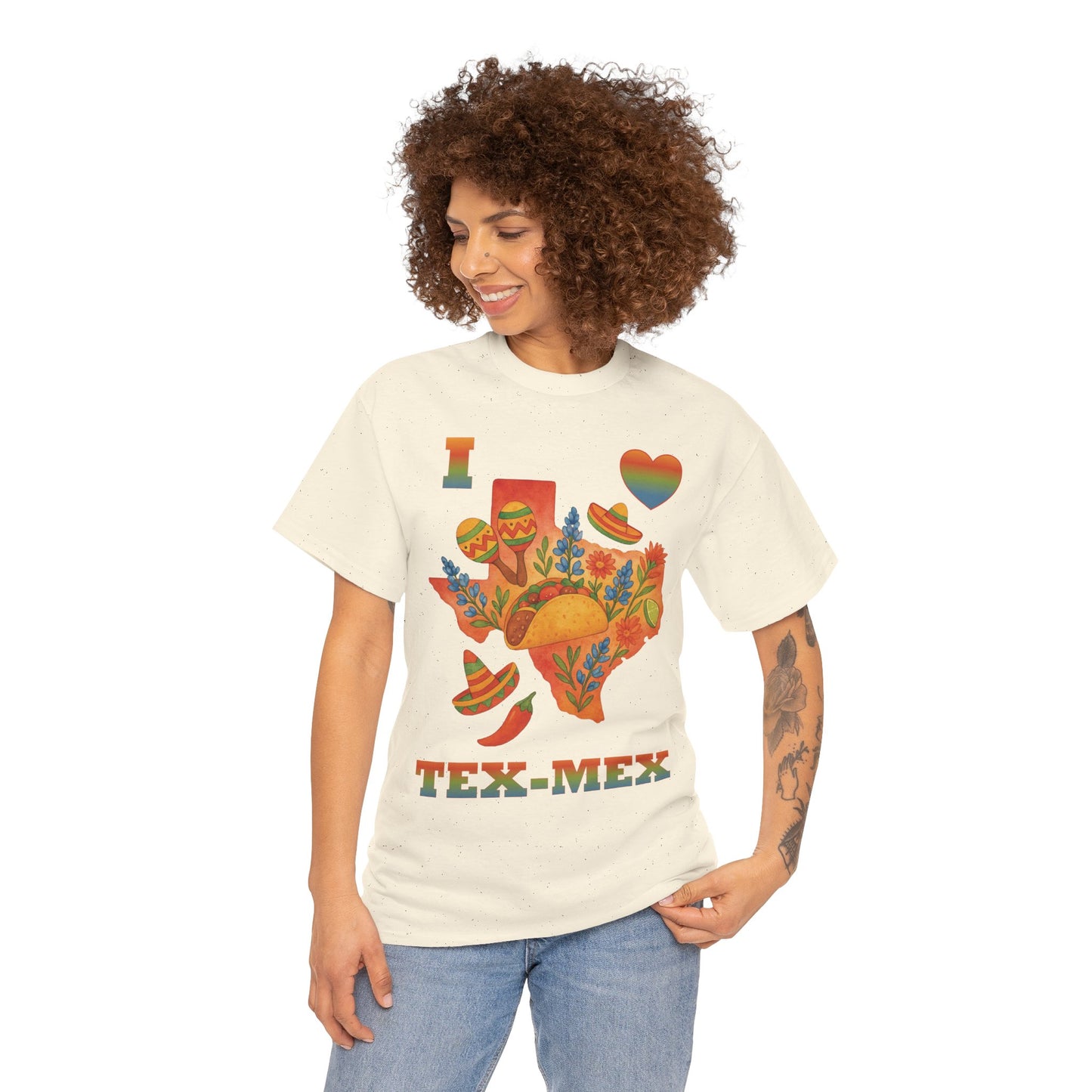 I Heart Tex-Mex Texas Fiesta Tee