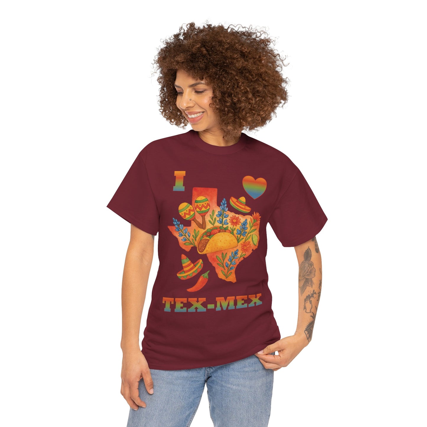 I Heart Tex-Mex Texas Fiesta Tee