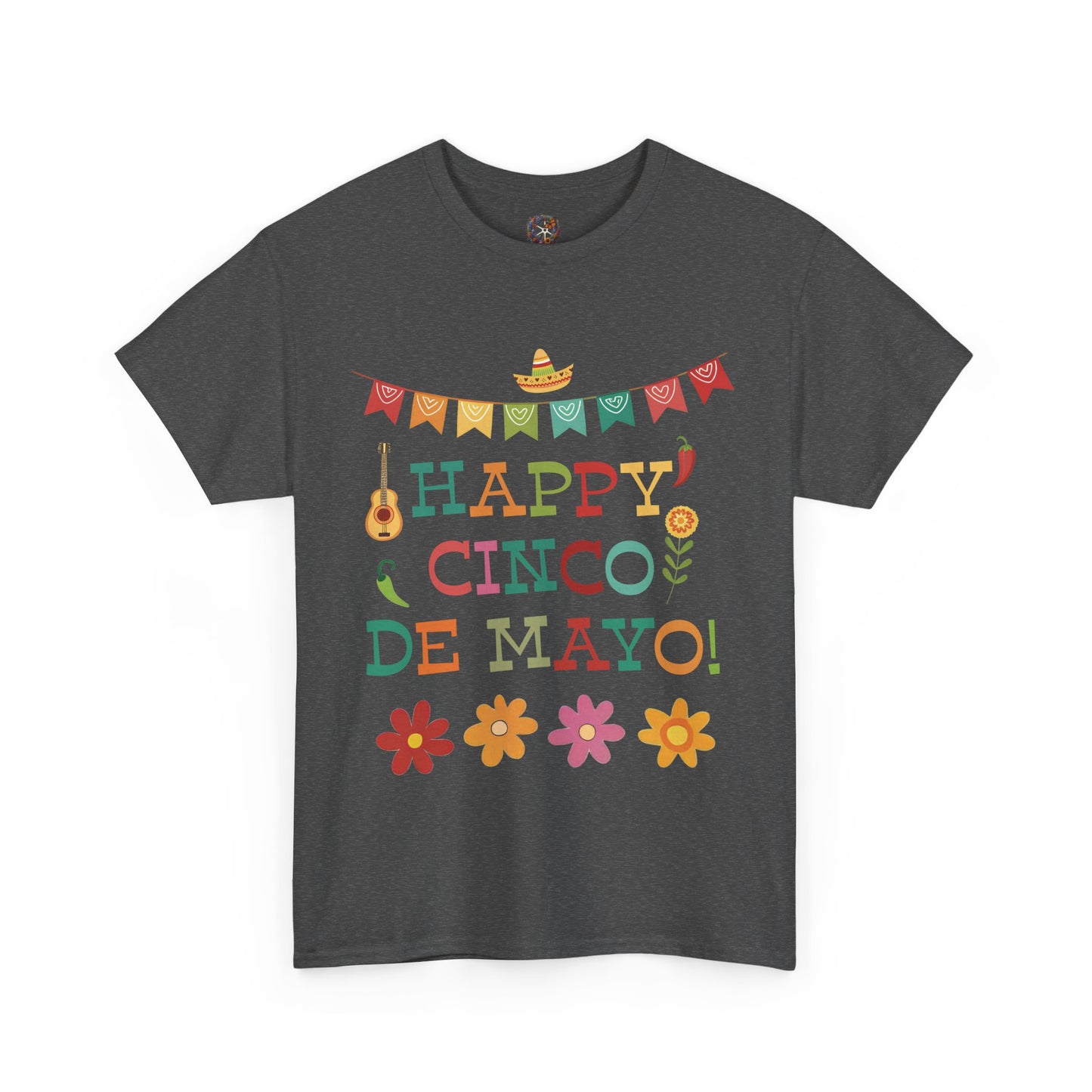 Happy Cinco de Mayo Festive Banner Tee