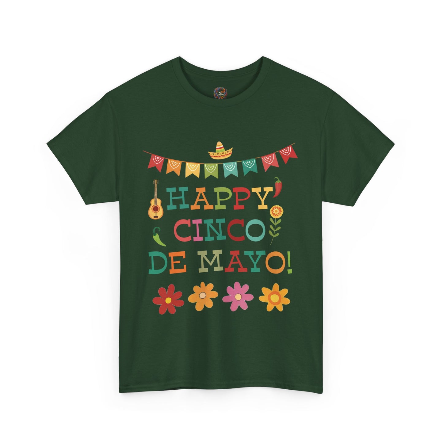 Happy Cinco de Mayo Festive Banner Tee
