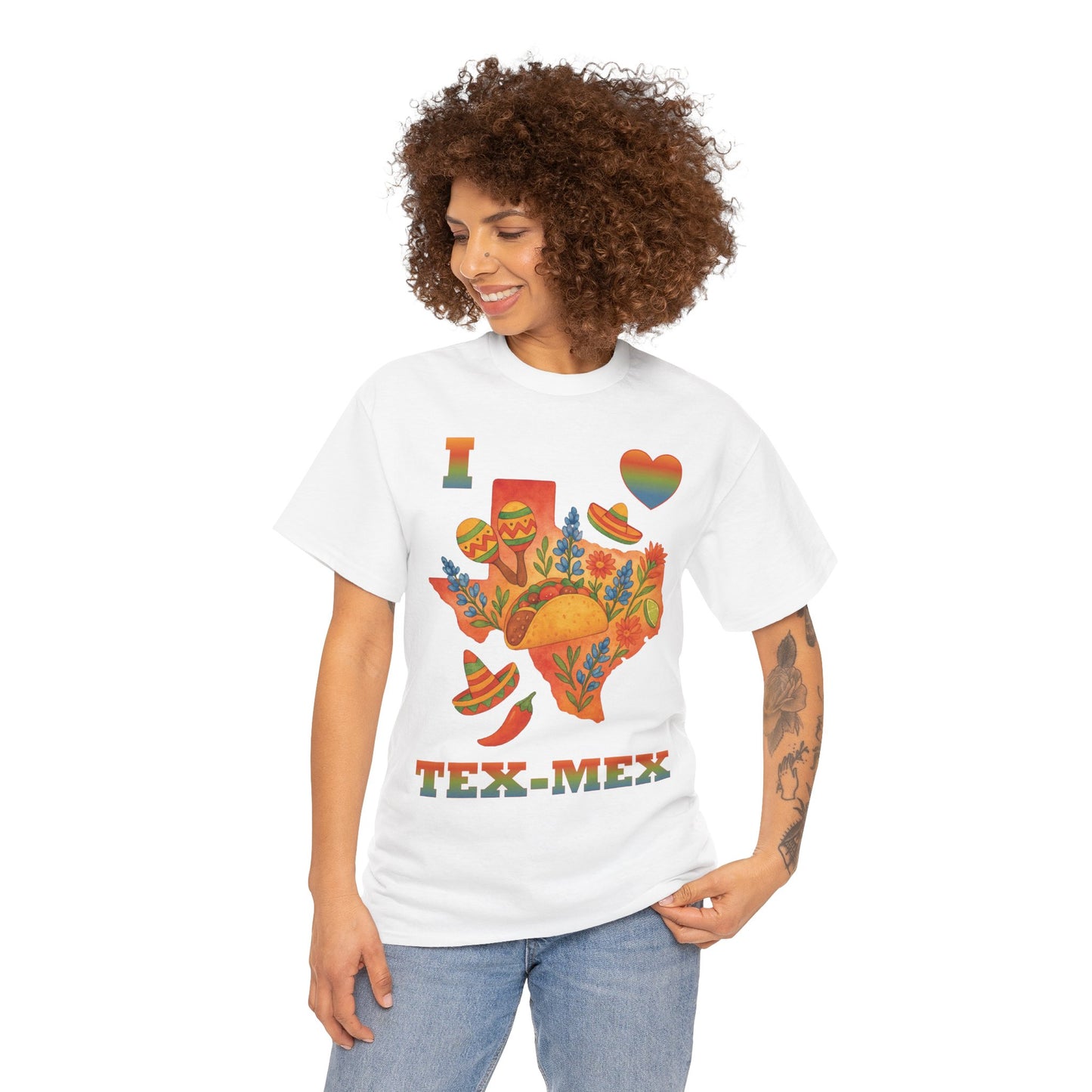 I Heart Tex-Mex Texas Fiesta Tee