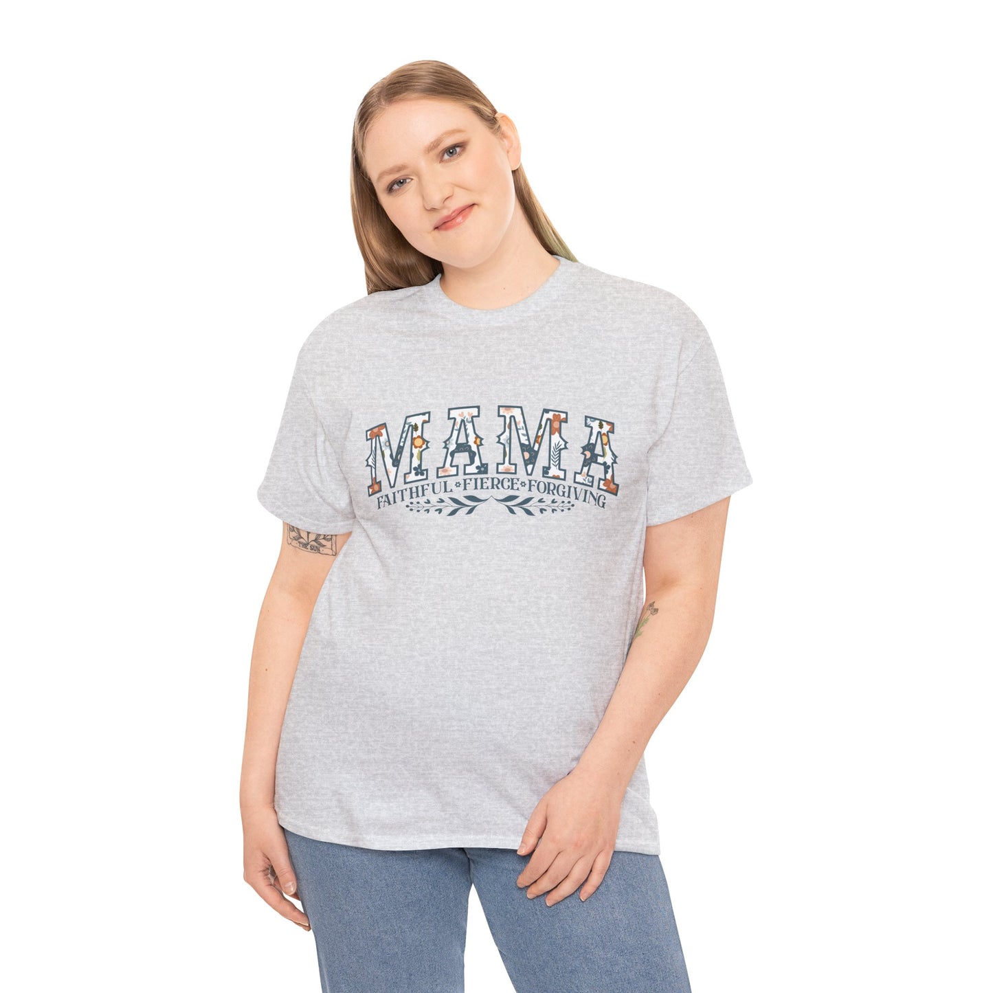 MAMA – Faithful, Fierce, Forgiving Gildan 5000 T-Shirt