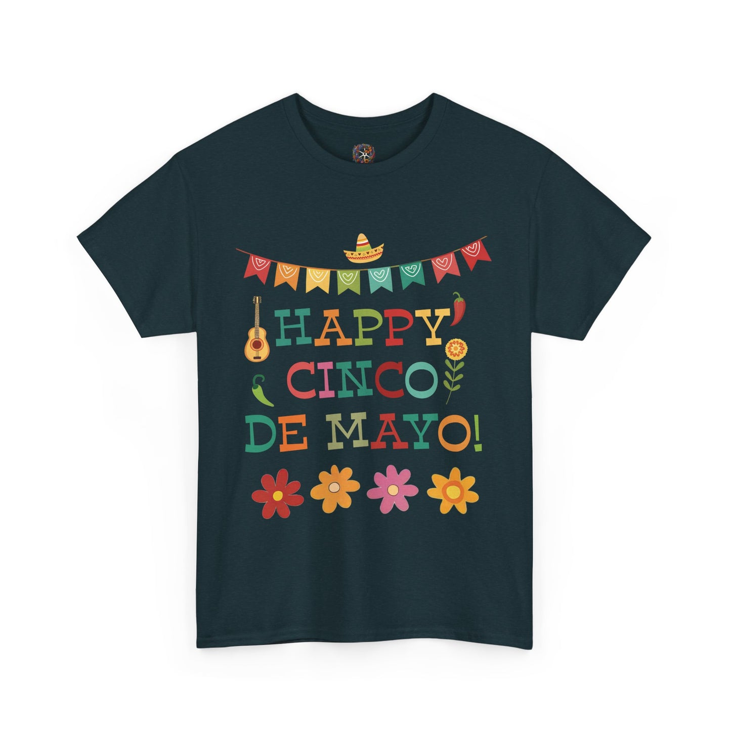 Happy Cinco de Mayo Festive Banner Tee