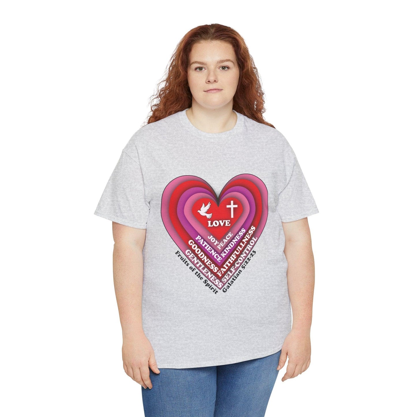 Unisex Tee - Heart Fruits of the Spirit - Motor Girl Boutique