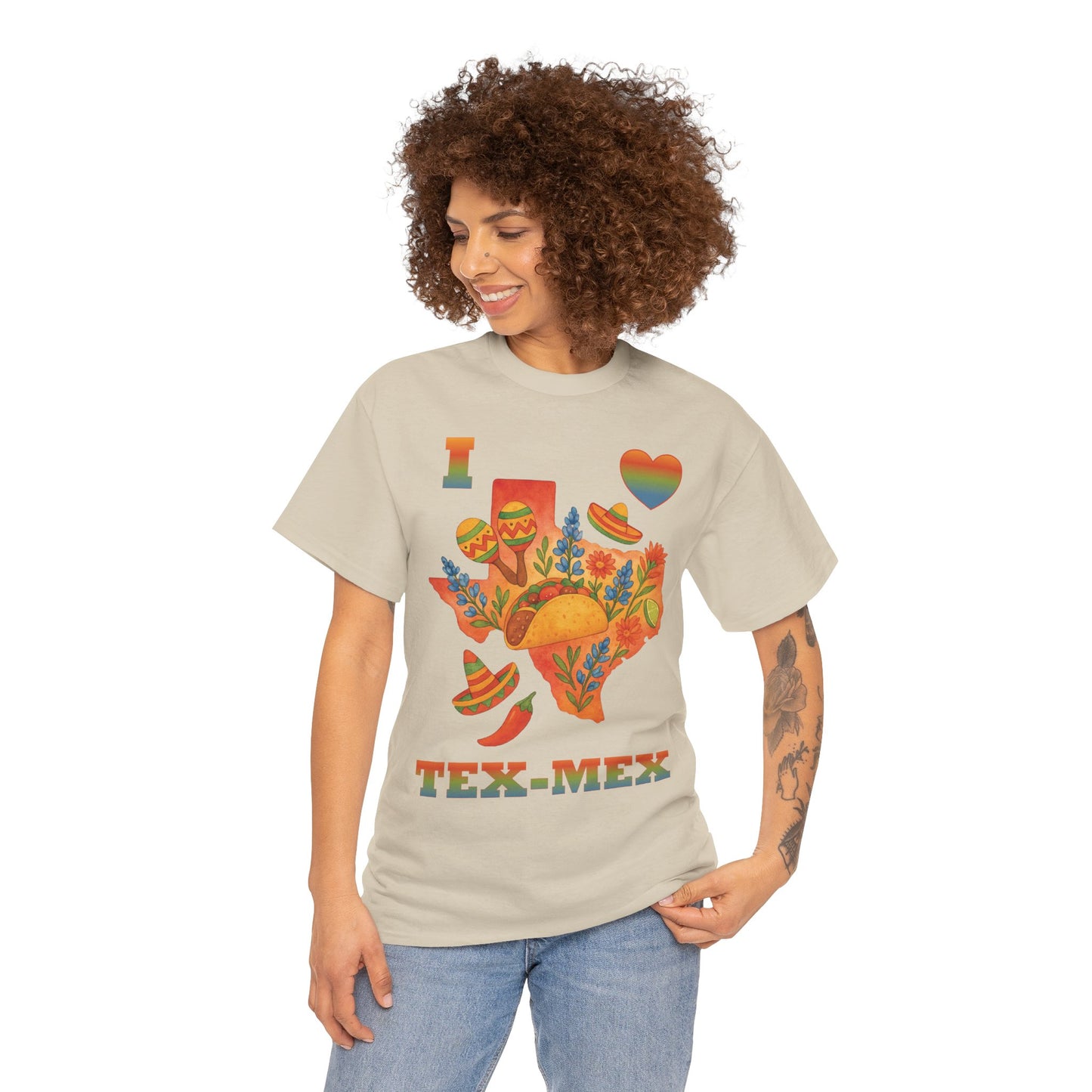 I Heart Tex-Mex Texas Fiesta Tee