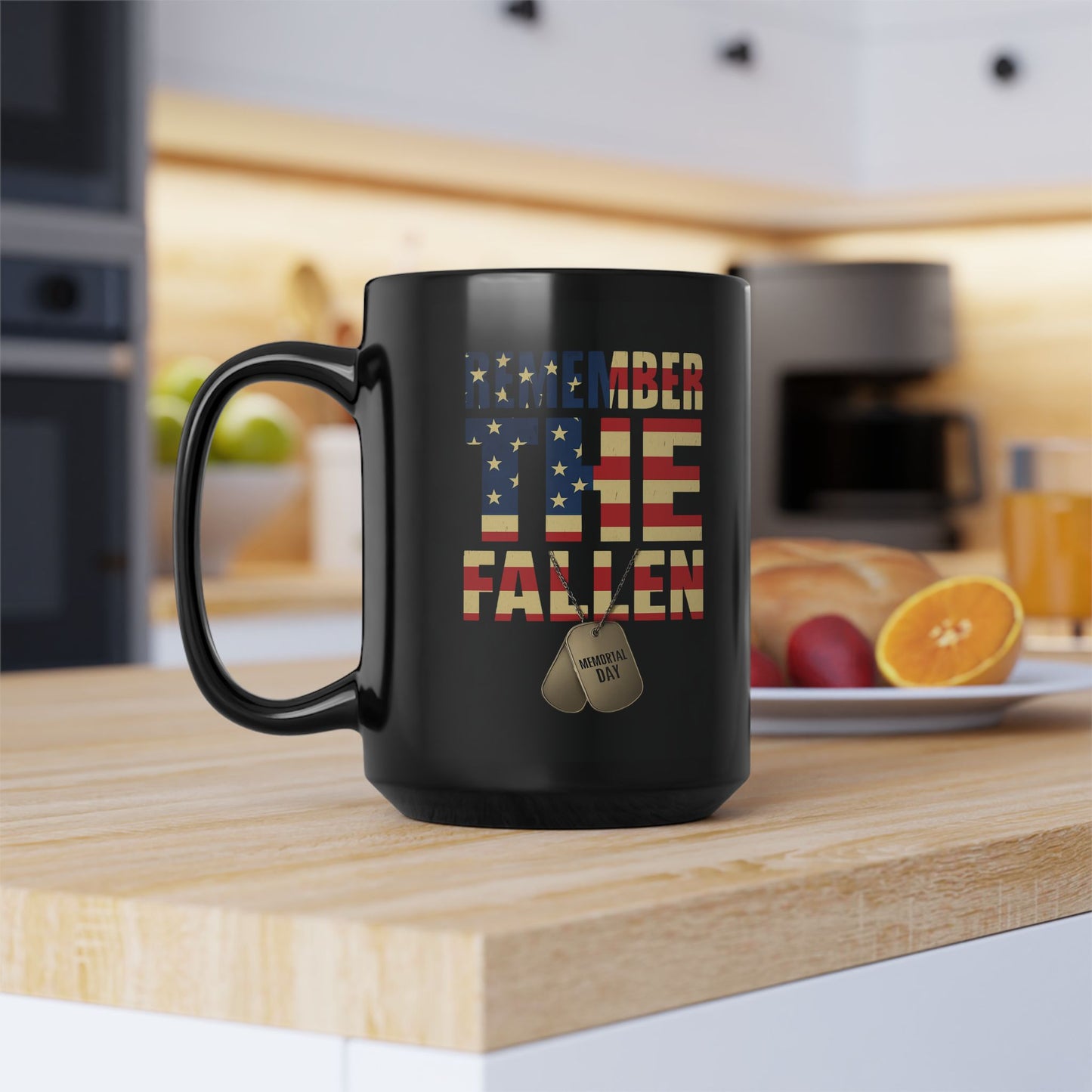 Remember the Fallen – Patriotic Memorial Day Coffee Mug (11oz or 15oz)
