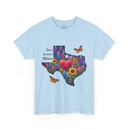 Unisex Tee - Deep in the heart of Wildflowers