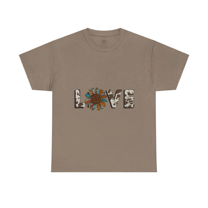 Unisex Tee - Western Sunflower Love - Motor Girl Boutique