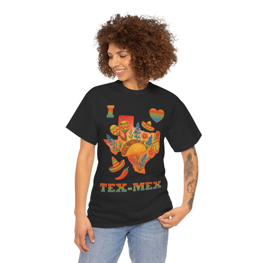 I Heart Tex-Mex Texas Fiesta Tee