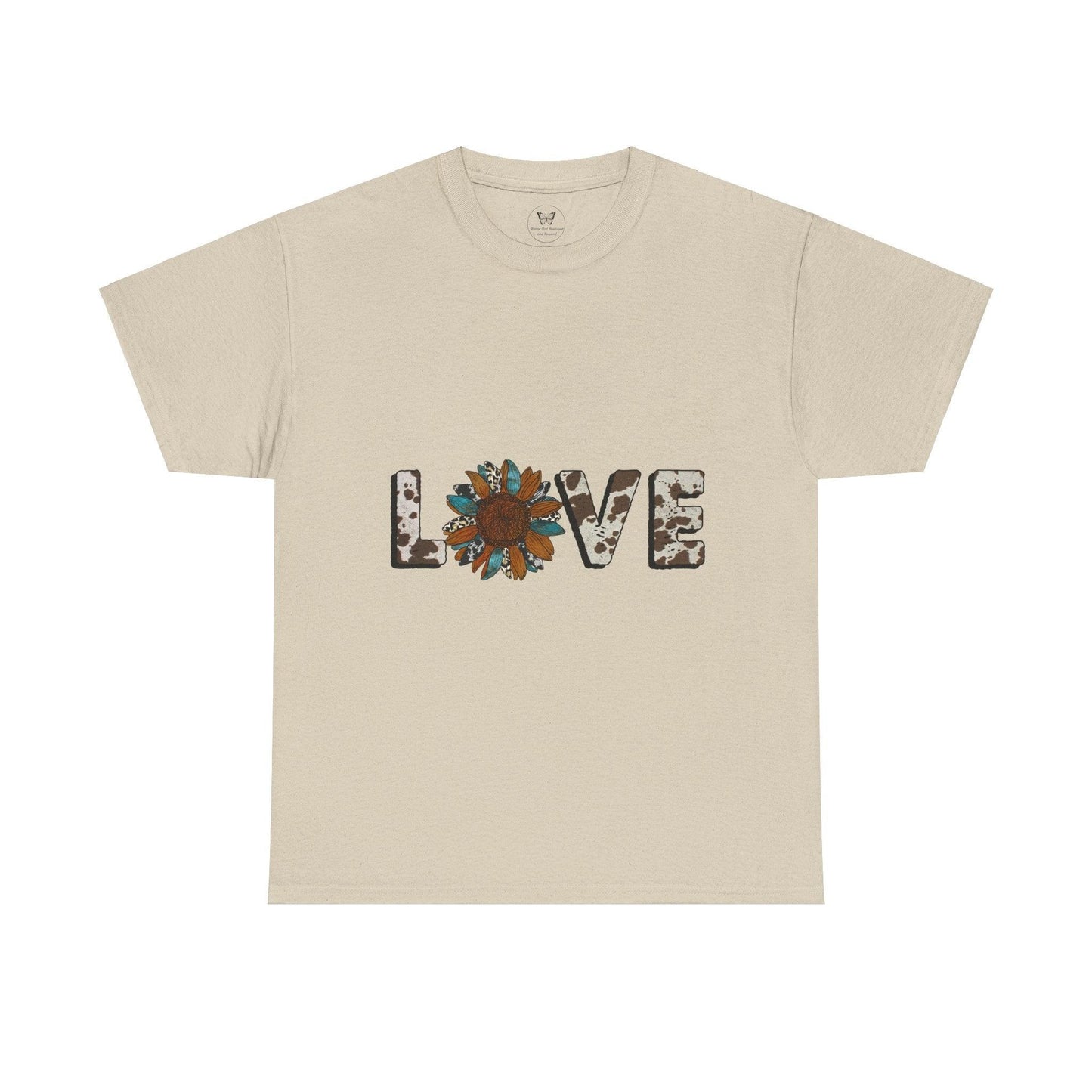 Unisex Tee - Western Sunflower Love - Motor Girl Boutique
