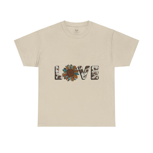 Unisex Tee - Western Sunflower Love - Motor Girl Boutique
