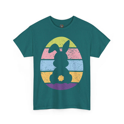 Color Band Grunge Bunny T-Shirt – Easter with an Edge