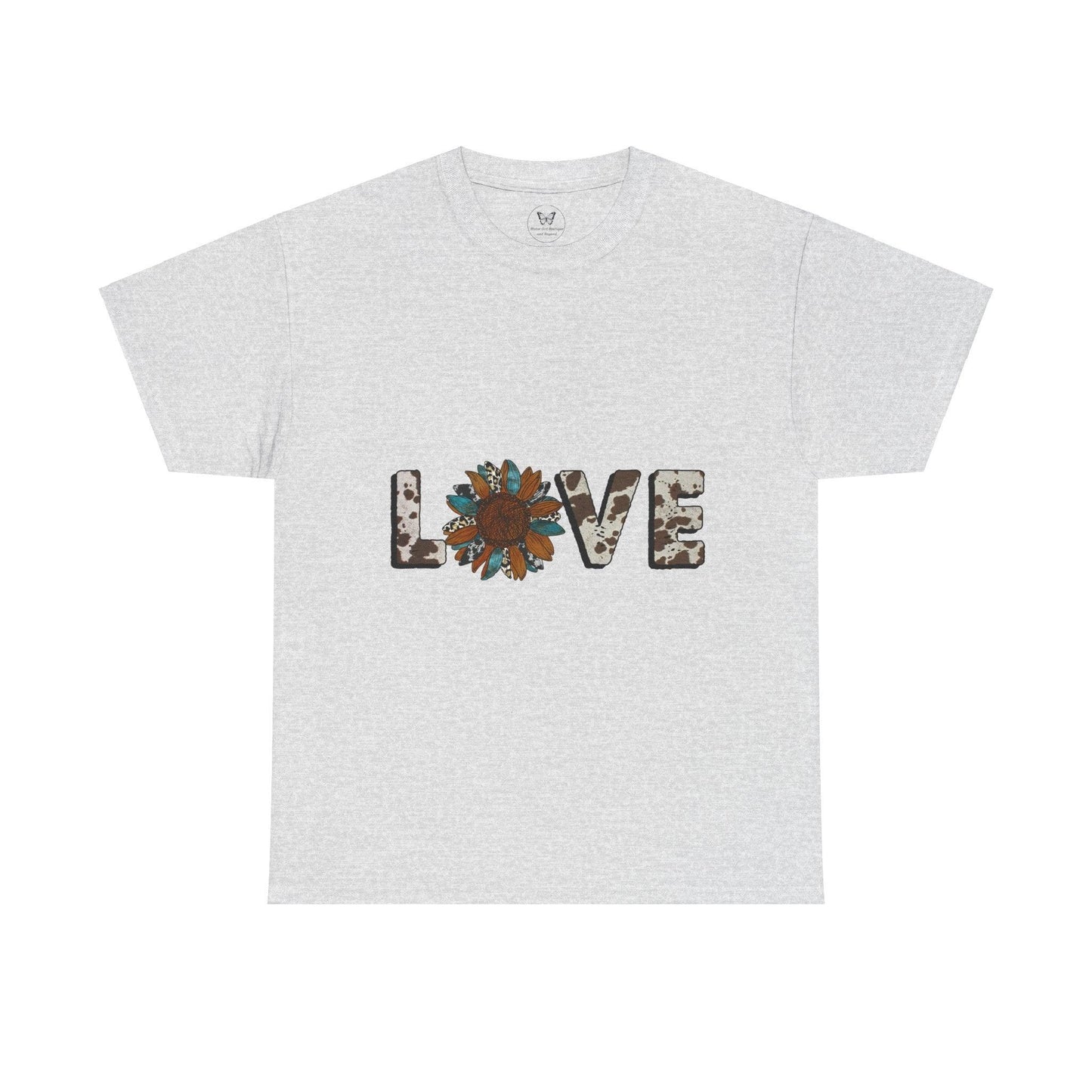 Unisex Tee - Western Sunflower Love - Motor Girl Boutique