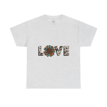 Unisex Tee - Western Sunflower Love - Motor Girl Boutique