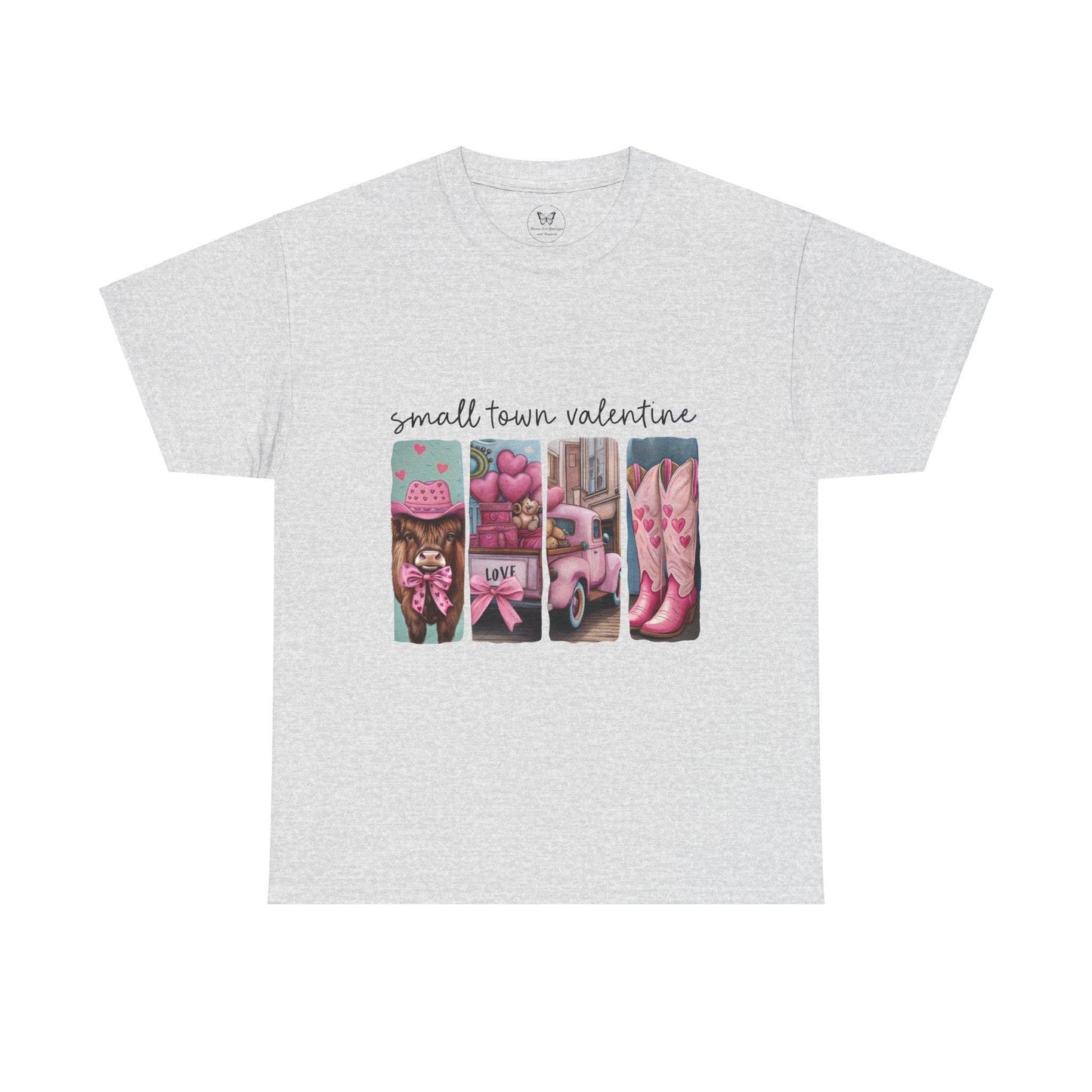 Unisex Tee - Small Town Valentine - Motor Girl Boutique