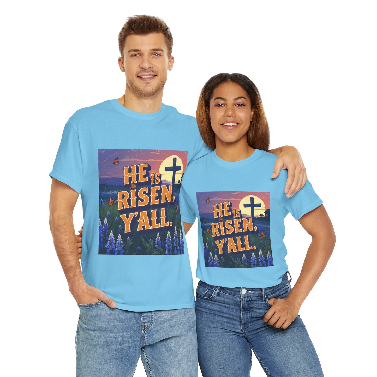 He is Risen, Y’all – Christian Easter T-Shirt