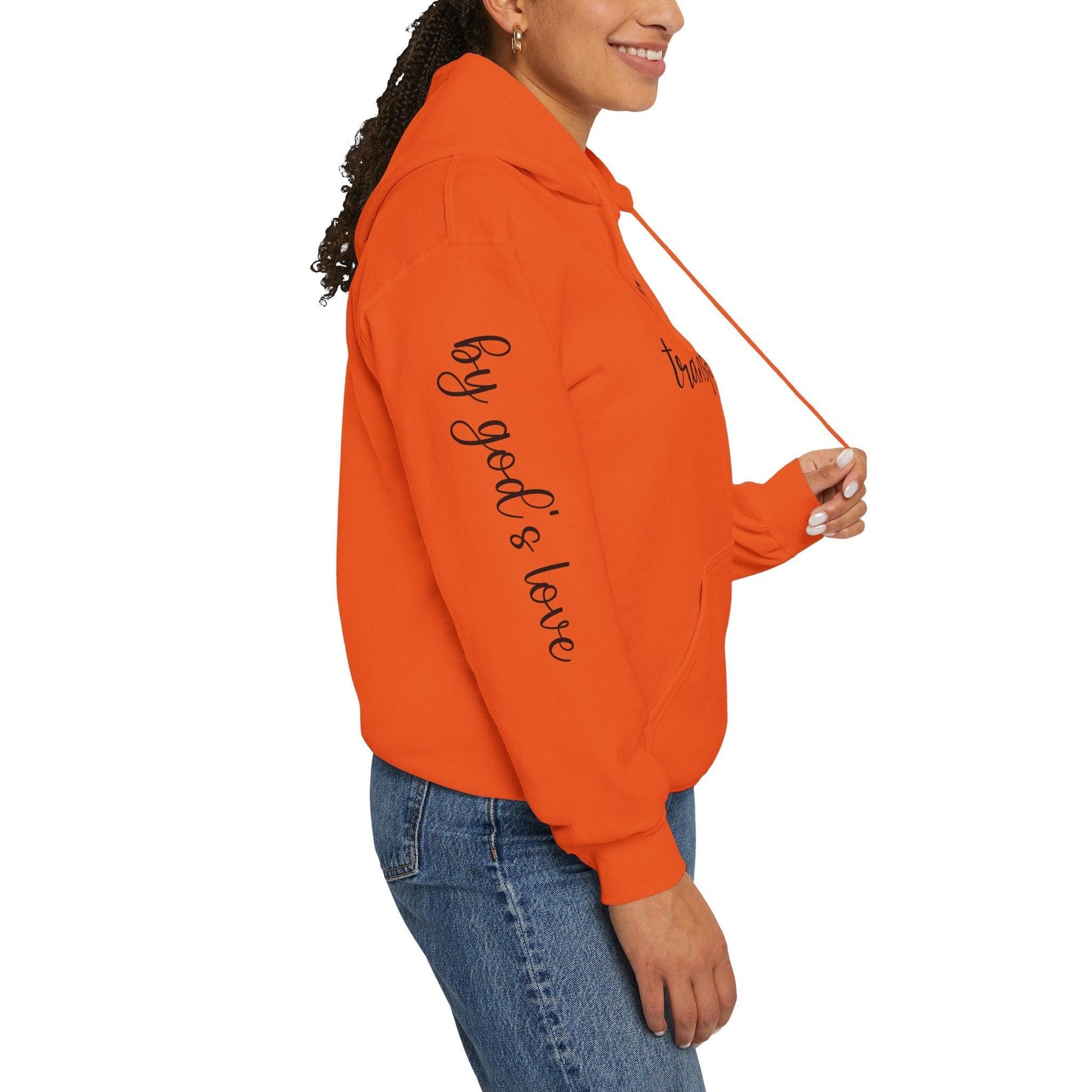 Butterfly Transformed Unisex Hoodie - God's Love Design - Motor Girl Boutique
