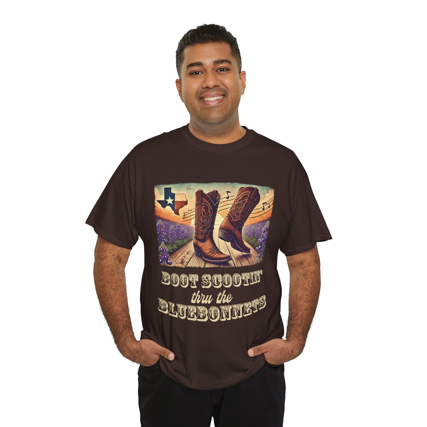 Unisex Tee - Boot Scootin’ Thru the Bluebonnets