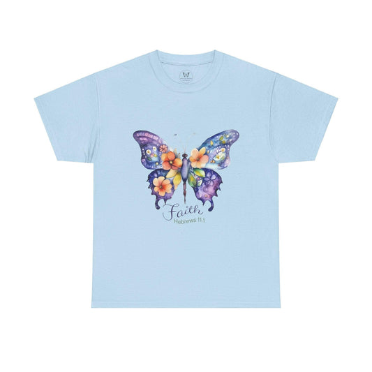 Faith Butterfly Hebrews 11 Tee - Motor Girl Boutique