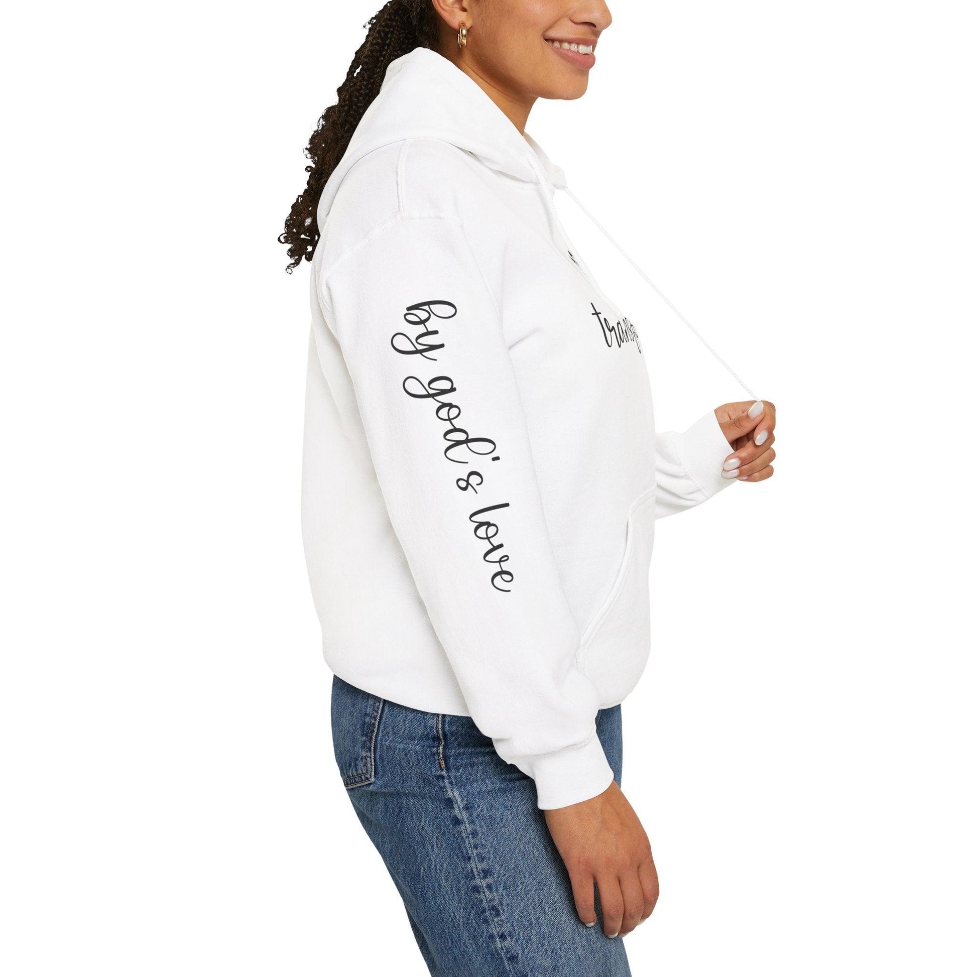 Butterfly Transformed Unisex Hoodie - God's Love Design - Motor Girl Boutique