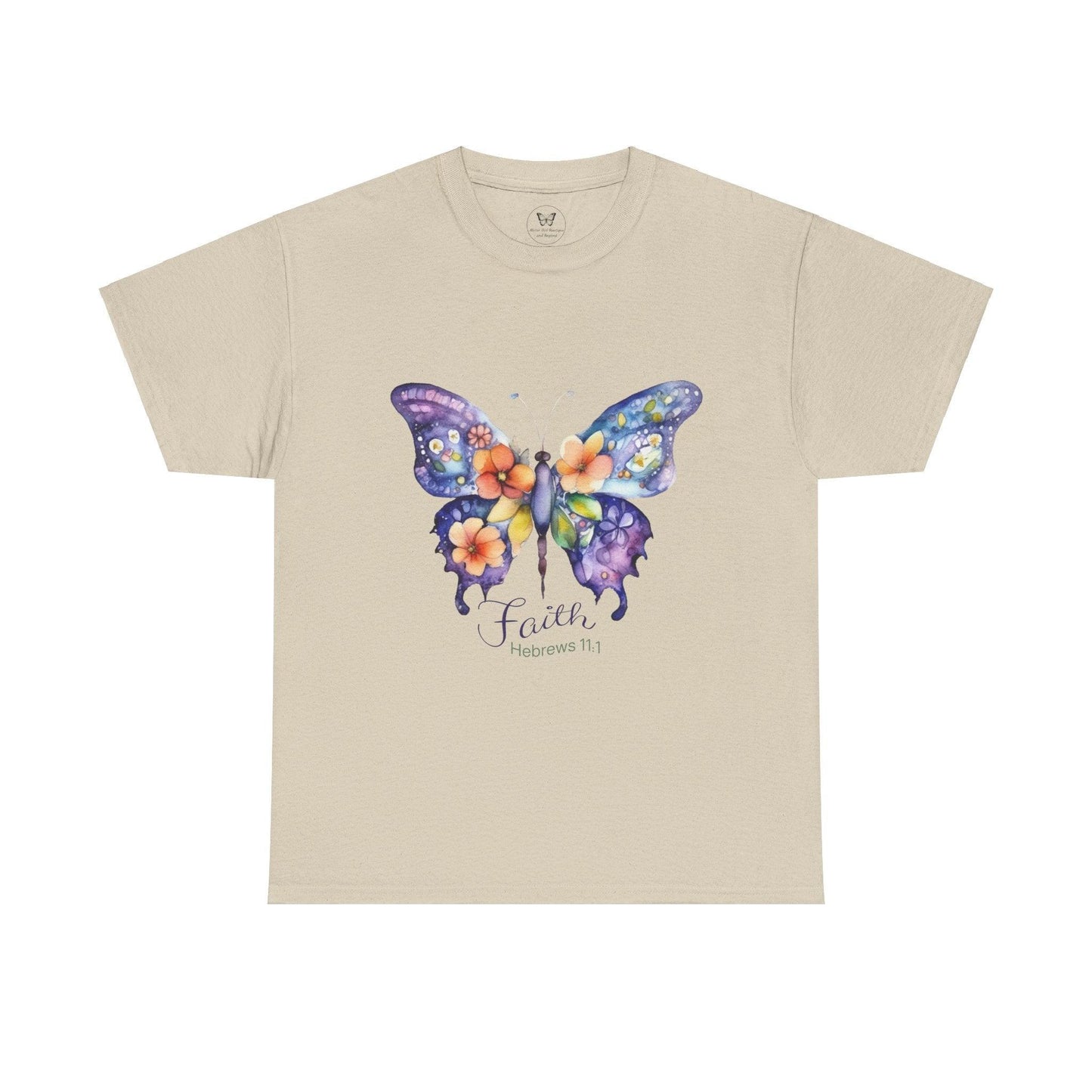 Faith Butterfly Hebrews 11 Tee - Motor Girl Boutique