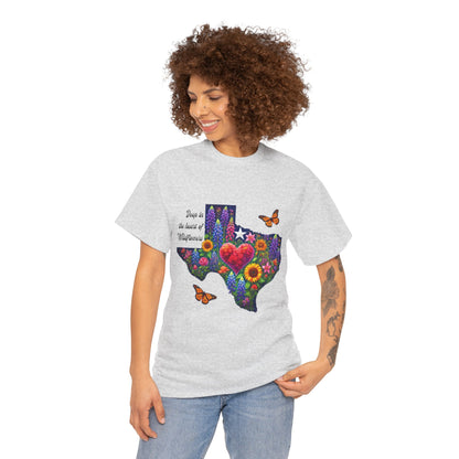 Unisex Tee - Deep in the heart of Wildflowers
