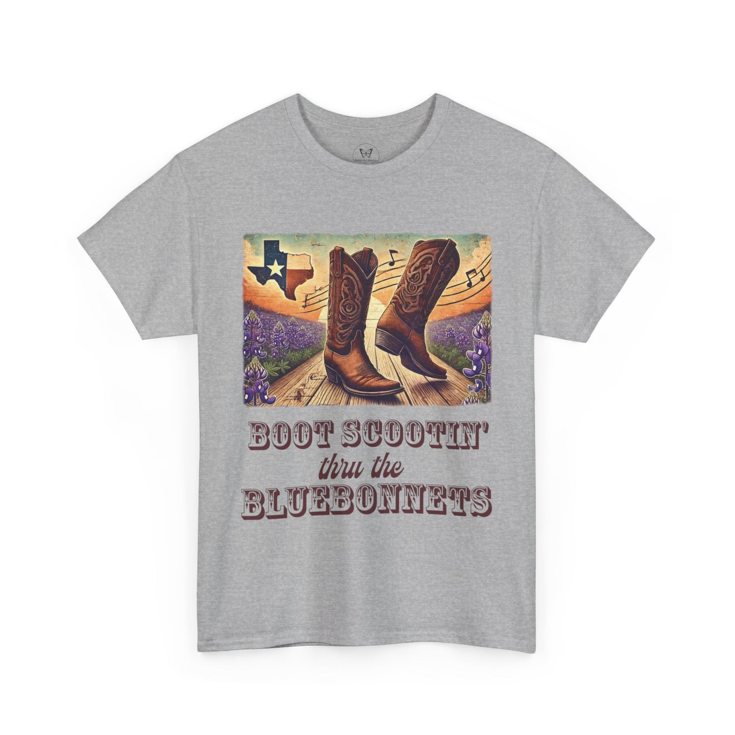 Unisex Tee - Boot Scootin’ Thru the Bluebonnets