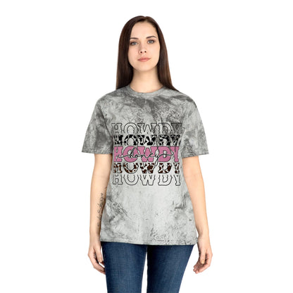 Color Blast T-Shirt - Howdy Honey Western Design - Motor Girl Boutique
