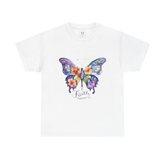 Faith Butterfly Hebrews 11 Tee - Motor Girl Boutique