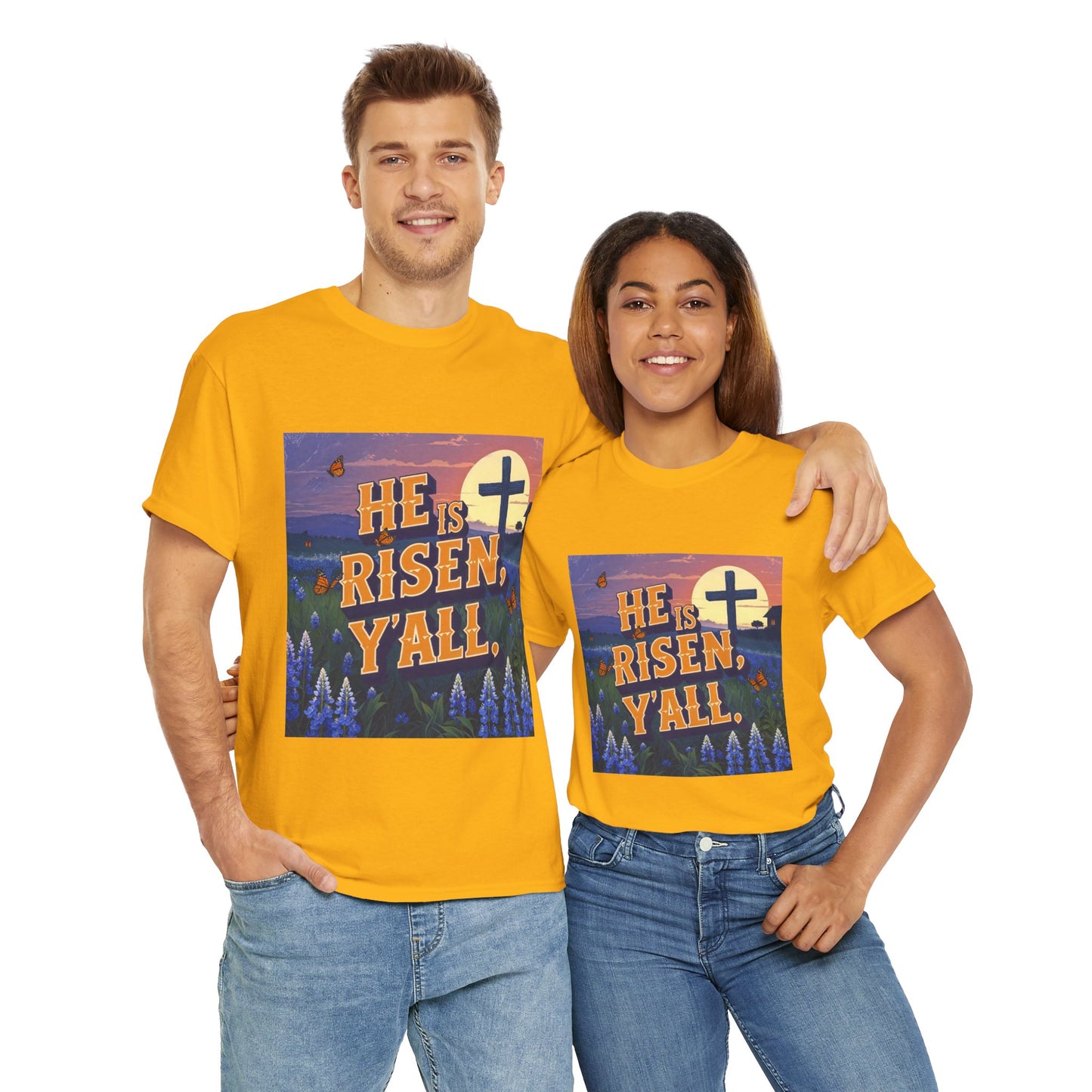 He is Risen, Y’all – Christian Easter T-Shirt