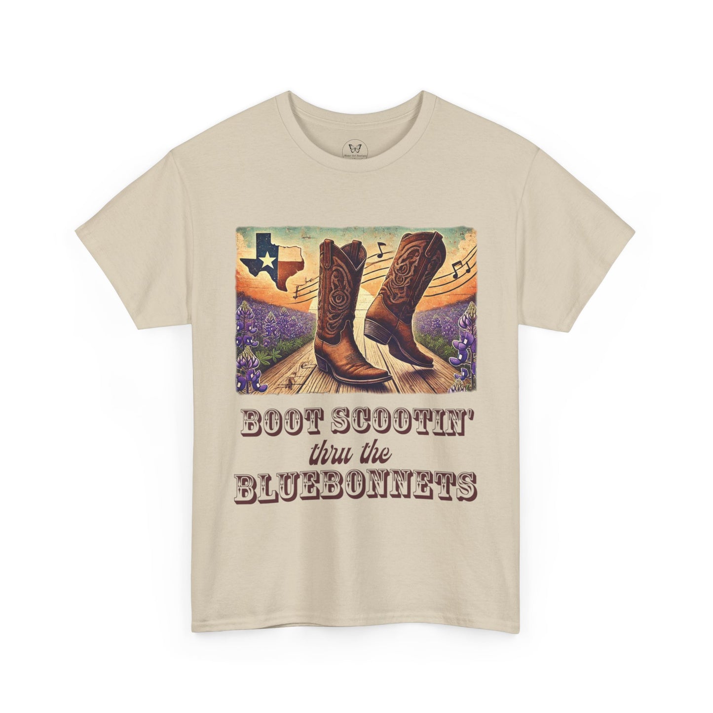 Unisex Tee - Boot Scootin’ Thru the Bluebonnets