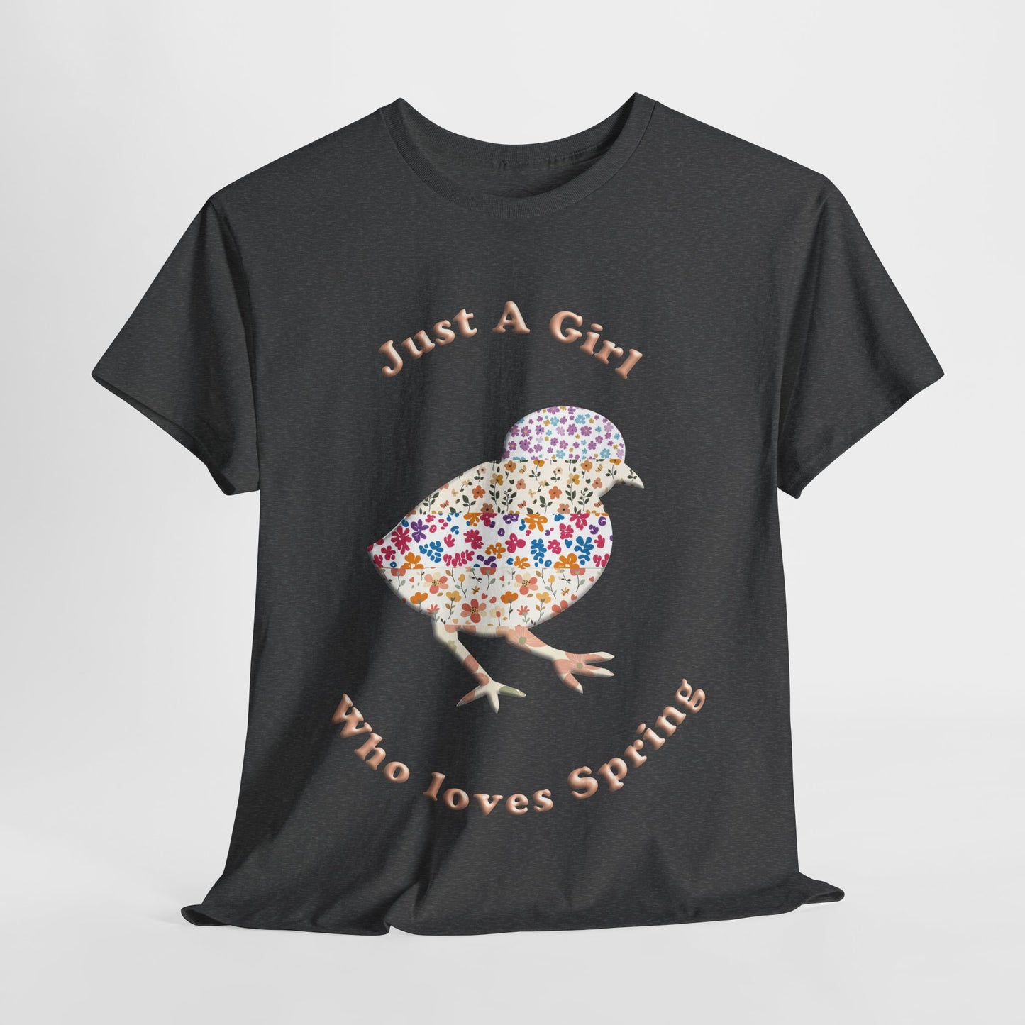 "Just a girl who loves Spring" flower Tee