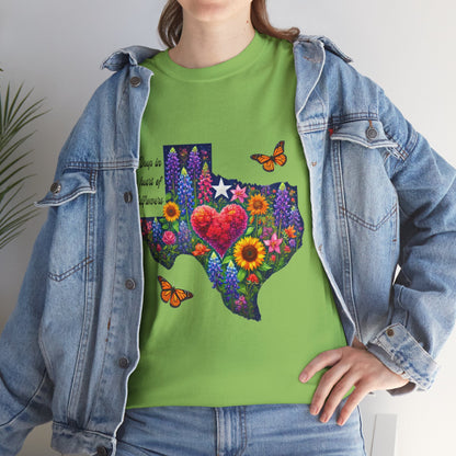 Unisex Tee - Deep in the heart of Wildflowers
