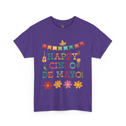 Happy Cinco de Mayo Festive Banner Tee