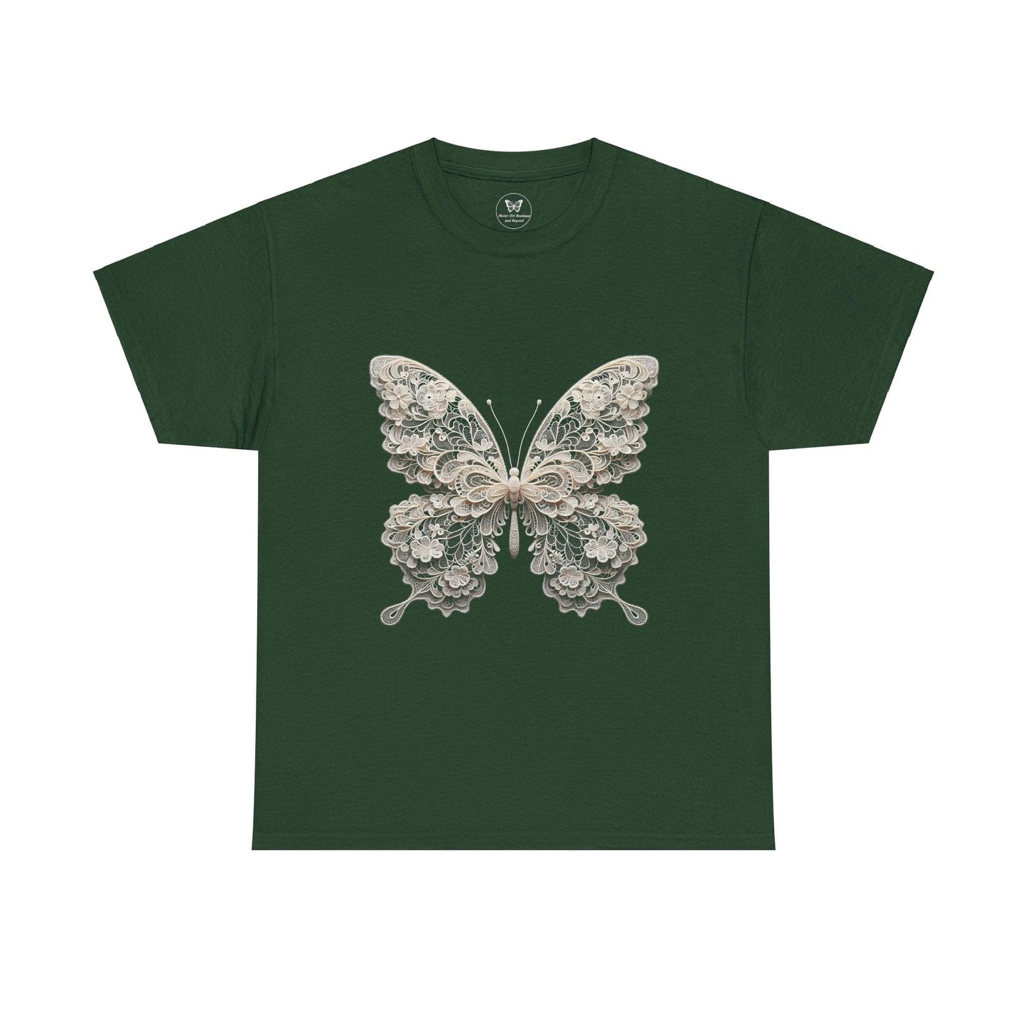 Unisex Tee - Lace Butterfly - Motor Girl Boutique